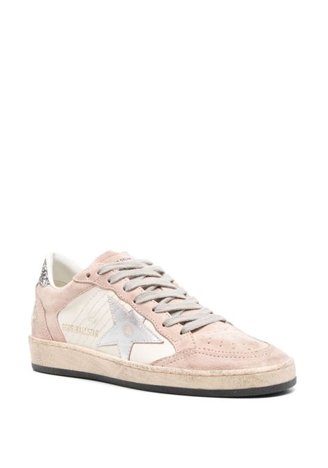 Sneakers ball star in rosa, argento e bianco Golden Goose - donna GOLDEN GOOSE | GWF00327F00612282435